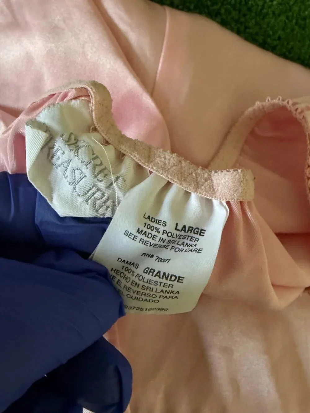 Secret Treasures High Waist Satin Light Pink Coquette Pajama Shorts Size L